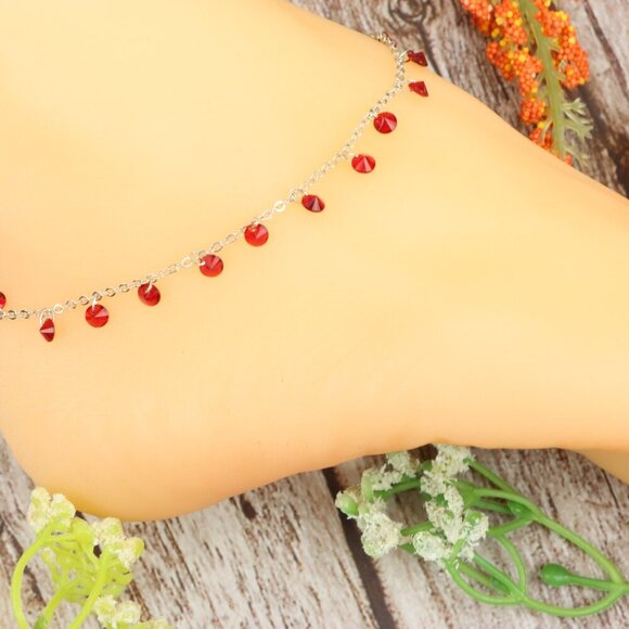 Dainty Anklet for Women – Elegant Everyday Jewelry & Perfect Gift | MLCRC2129 - Picture 10 of 10